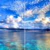 Стеклянный потолок Cерия "Морской бриз" А1029